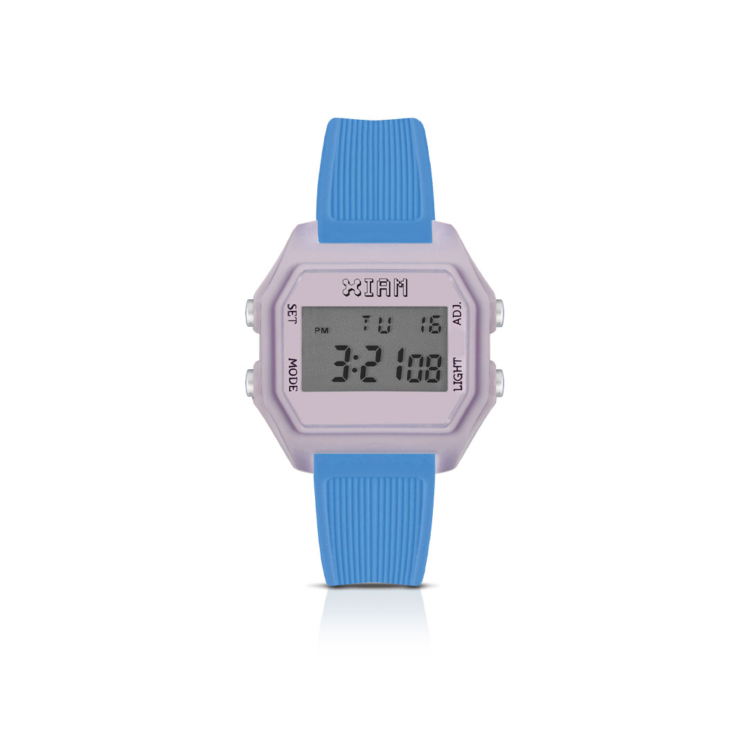 Orologio I Am Watch - Donna Digitale Cinturino Celste IAM-KIT02