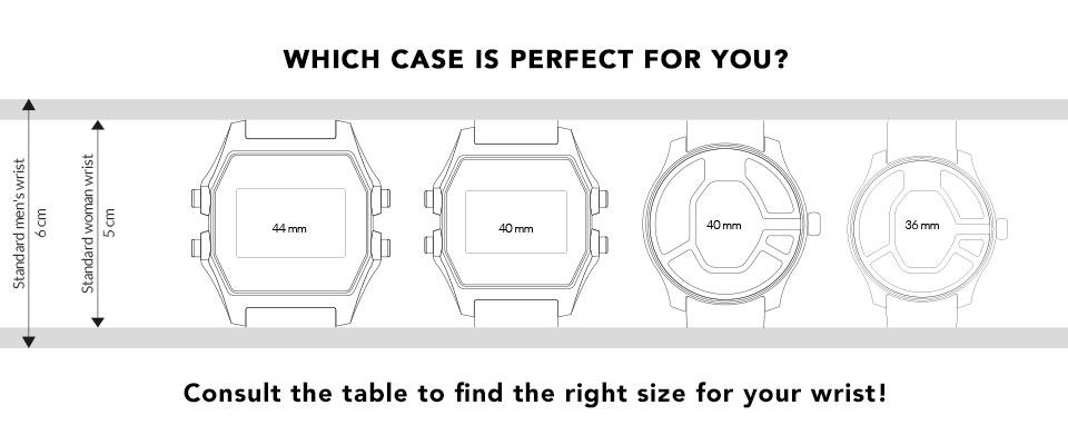 Watch Size for Wrist - Complete Table With Ideal Dimension